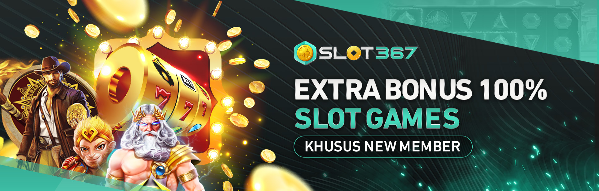 Bonus New Member Slot 100%