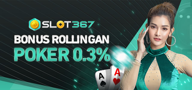Bonus Rollingan Poker 0.3%